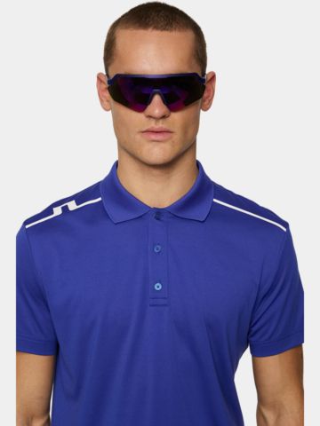 J.Lindeberg  Lionel Halbarm Polo royal