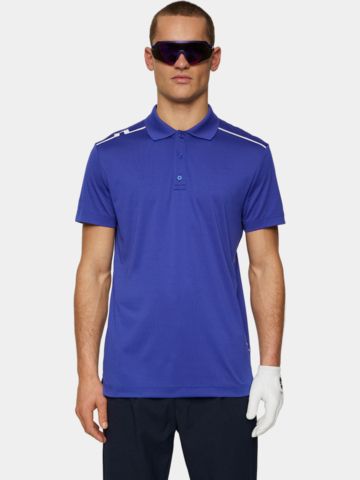 J.Lindeberg Lionel Halbarm Polo royal