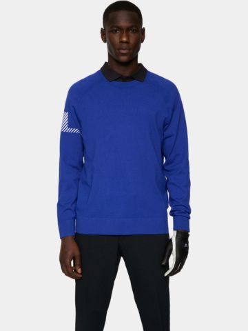 J.Lindeberg Heath Knitted Sweater Pullover Strick royal