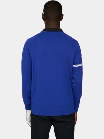 J.Lindeberg Heath Knitted Sweater Pullover Strick royal