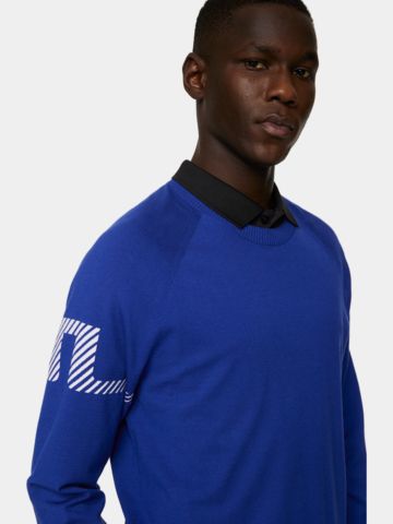 J.Lindeberg  Heath Knitted Sweater Pullover Strick royal