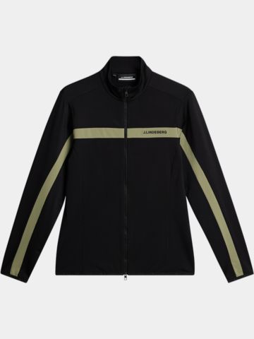J.Lindeberg  Jarvis Mid Layer GH Stretch Jacke schwarz