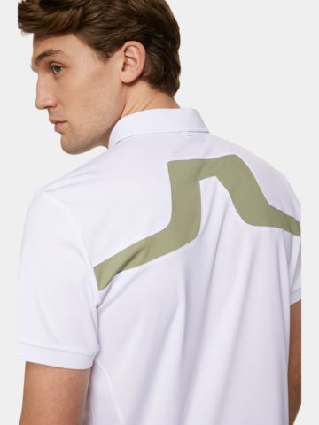 J.Lindeberg  KV Polo GH Halbarm Polo weiß