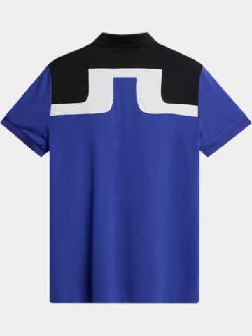 J.Lindeberg  Jeff Halbarm Polo royal