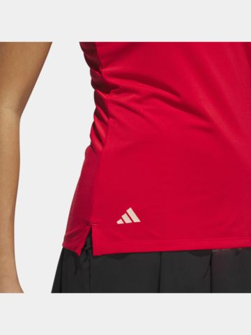 adidas W ULT C SLD ohne Arm Polo rot
