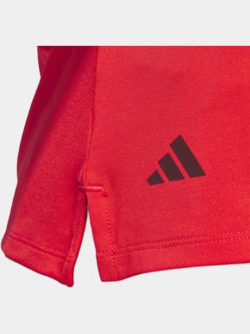adidas W ULT C SLD Halbarm Polo rot