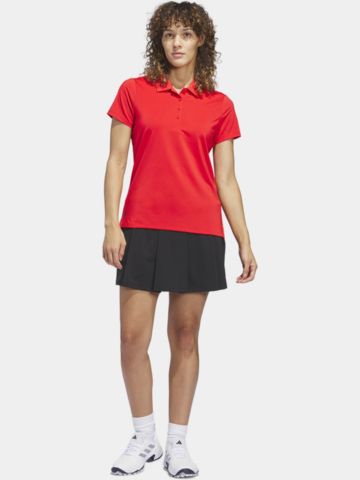 adidas W ULT C SLD Halbarm Polo rot