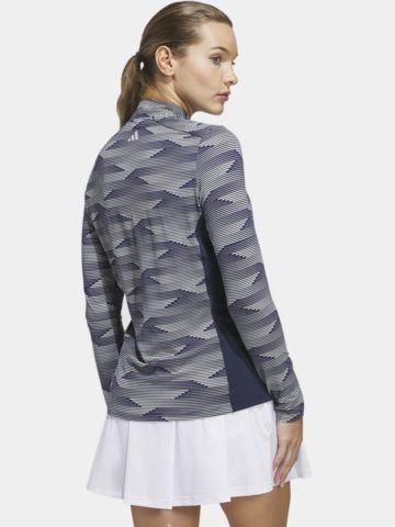 adidas W ULT PRT Quarter Zip Stretch Midlayer navy