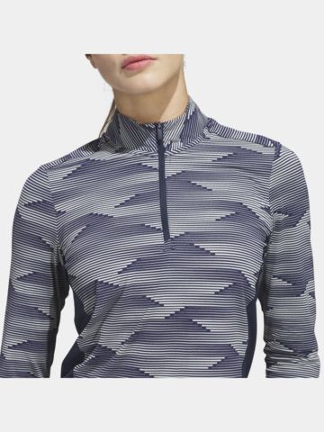 adidas W ULT PRT QTR Z Stretch Midlayer navy