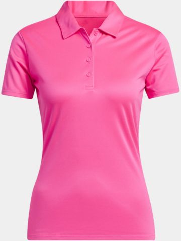 adidas W PERF SLD Halbarm Polo pink
