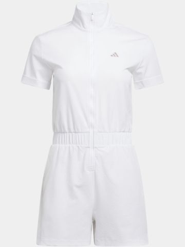 adidas W GO-TO Romper Halbarm Jumpsuit weiß