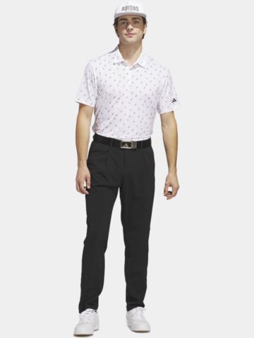 adidas ULT MC TXR Halbarm Polo weiß