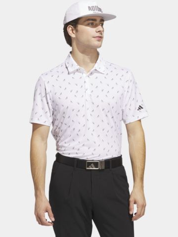 adidas ULT MC TXR Halbarm Polo weiß