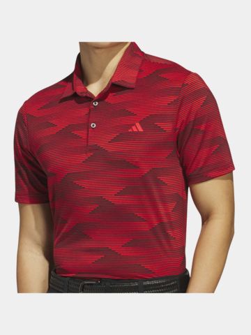 adidas ULT Halbarm Polo bordeaux
