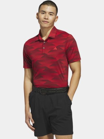 adidas ULT SPD ST Halbarm Polo bordeaux