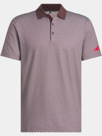 adidas BTC TXR Halbarm Polo bordeaux