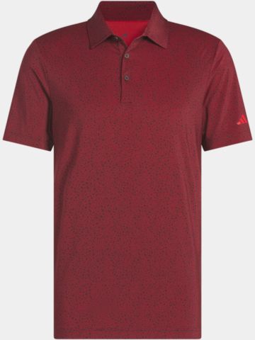 adidas ULT BNKR Halbarm Polo bordeaux