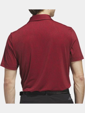 adidas ULT BNKR Halbarm Polo bordeaux