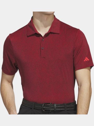 adidas ULT BNKR Halbarm Polo bordeaux