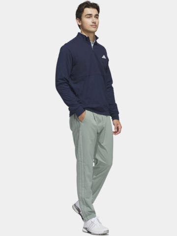 adidas Tour 1/4 Zip Stretch Midlayer navy