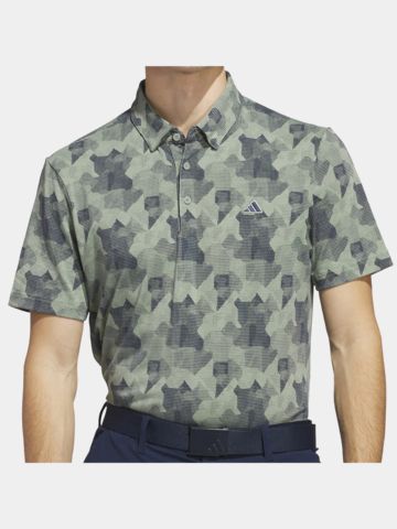 adidas GO-TO PRT Halbarm Polo hellgrün