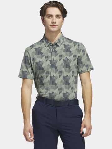 adidas GO-TO PRT Halbarm Polo hellgrün