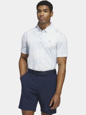 adidas  TOUR PRT P LC polo s krátkým rukávem světle modrá