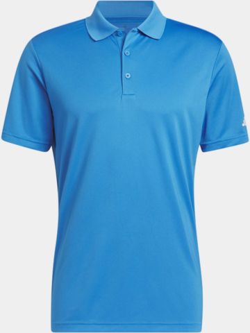 adidas ADI PERF Halbarm Polo blau