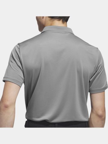 adidas ADI PERF Halbarm Polo grau