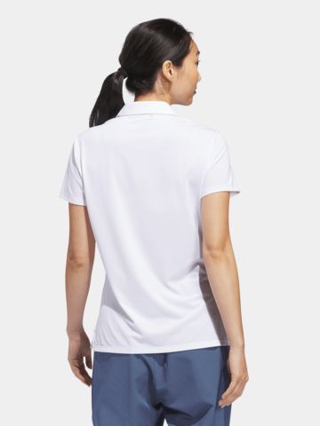 adidas Ultimate365 Solid Halbarm Polo weiß