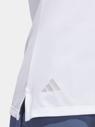 adidas Ultimate365 Solid Halbarm Polo weiß