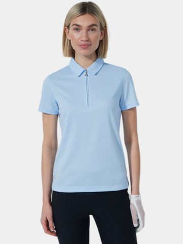 Daily Sports PEORIA Halbarm Polo hellblau