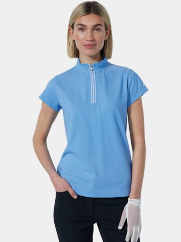 Daily Sports KIM Halbarm Polo denim