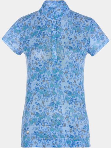 Daily Sports BREEZE Mesh Halbarm Polo blau