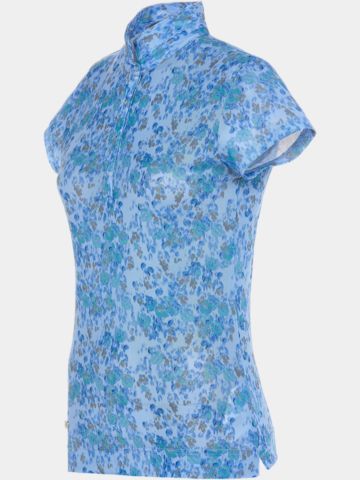 Daily Sports BREEZE Mesh Halbarm Polo blau