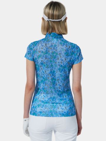 Daily Sports BREEZE Mesh Halbarm Polo blau