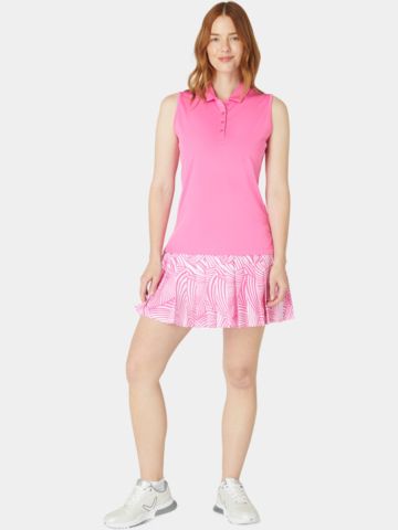 Callaway Ladies Tournament ohne Arm Polo pink