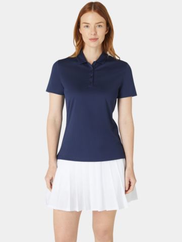 Callaway Ladies Tournament Halbarm Polo navy