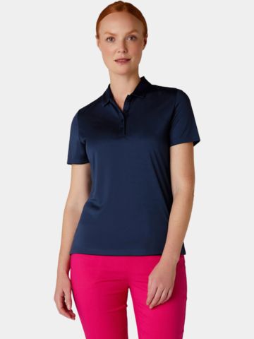 Callaway Ladies Tournament Halbarm Polo navy