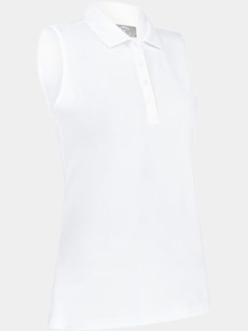 Callaway Ladies Tournament ohne Arm Polo weiß