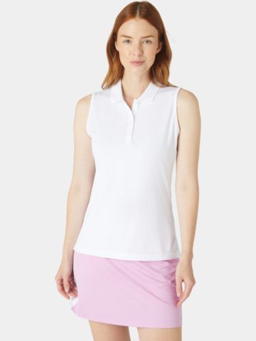 Callaway Ladies Tournament ohne Arm Polo weiß
