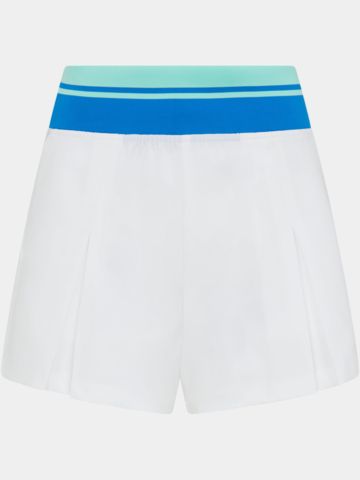 Penguin High Waist Colorblock Hotpants Hose weiß