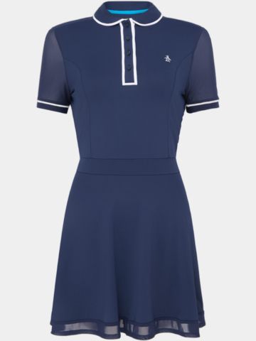 Penguin Short Sleeve Veronica Dress Halbarm Kleid navy