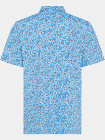 Penguin Pete The Ocean Caddy Halbarm Polo hellblau