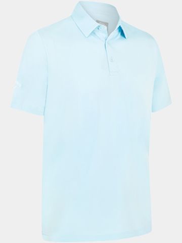 Callaway EMEA SOLID Halbarm Polo türkis