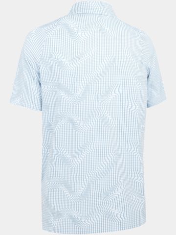 Callaway EMEA WARPED GINGH Halbarm Polo weiß