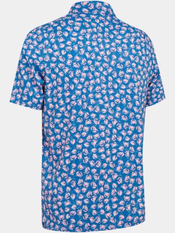 Callaway EMEA CRAB NOVELTY Halbarm Polo blau