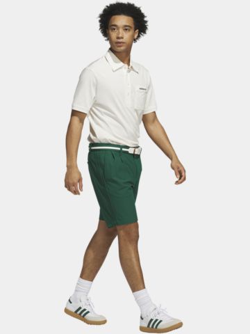 adidas Golf Originals S Pocket Halbarm Polo weiß