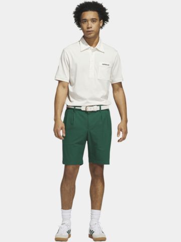 adidas Golf Originals S Pocket Halbarm Polo weiß