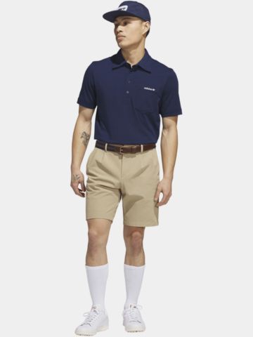 adidas Golf Originals S Pocket Halbarm Polo navy